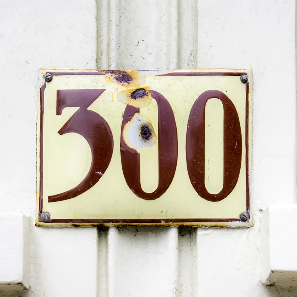 Zahl 300 — Stockfoto