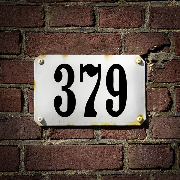 Número 379 — Fotografia de Stock