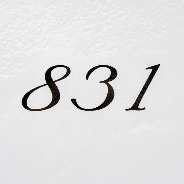 Número 831 — Foto de Stock