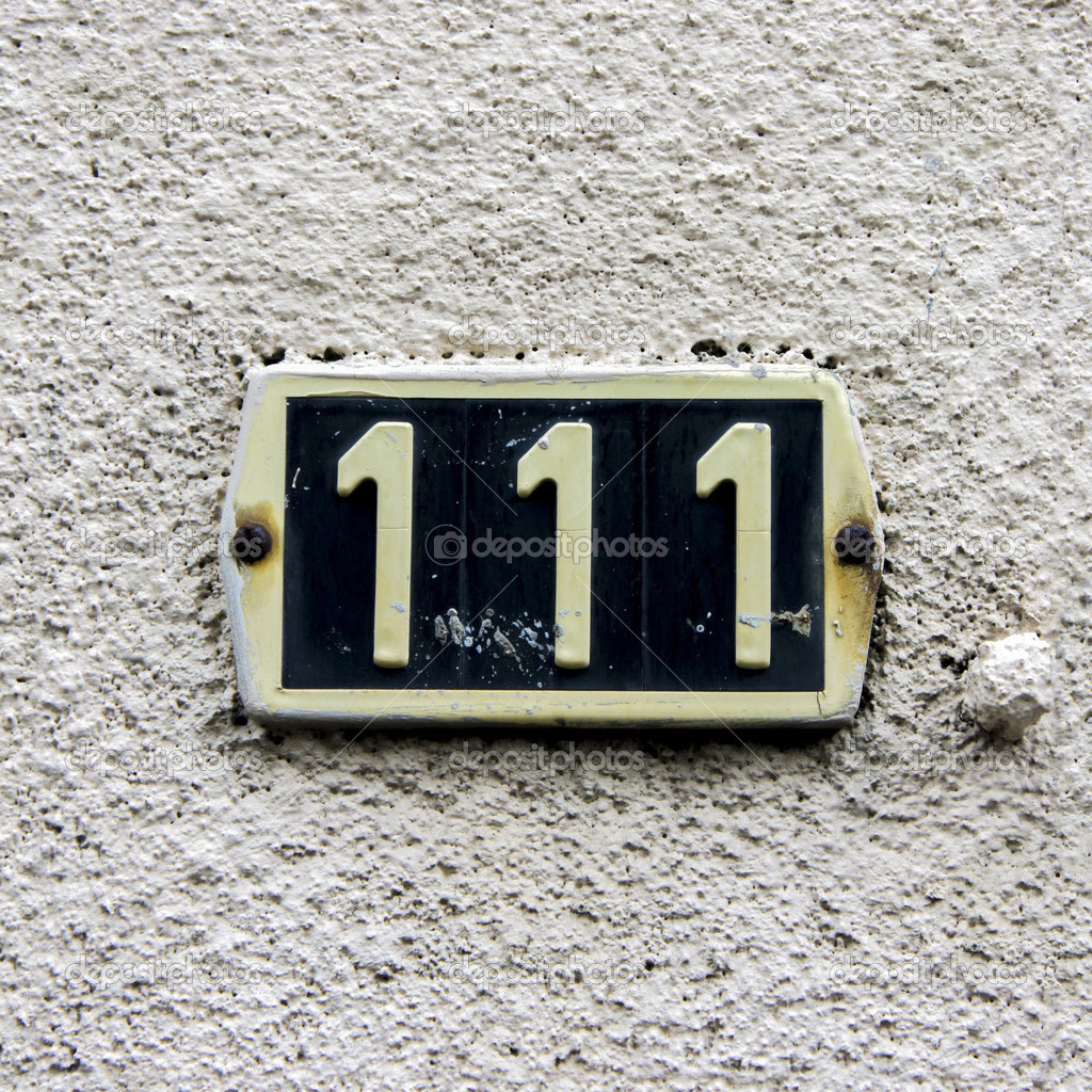 Number 111 Stock Photo by ©papparaffie 43546435