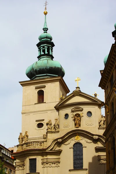Church of St. Nicholas. Old Town Square, Prague — 图库照片