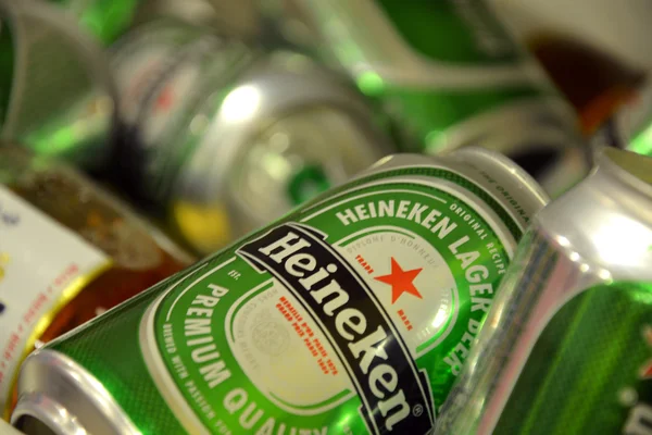 Μπύρα heineken — Φωτογραφία Αρχείου