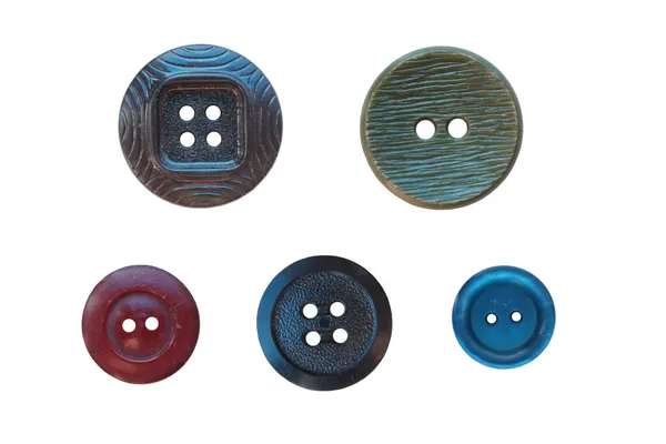 beyaz zemin üzerinde düğmeleri