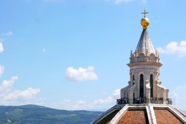 Cupopa da catedral renascentista Santa Maria del Fiore em Florença, Itália — Fotografia de Stock