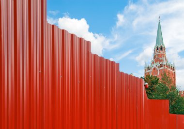 Kulesi Kremlin ve çit