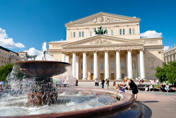 O teatro de bolshoi — Fotografia de Stock