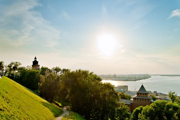 Uitzicht vanaf het kremlin — Stockfoto