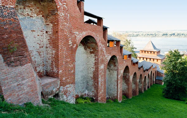 Muro defensivo del Kremlin — Foto de Stock