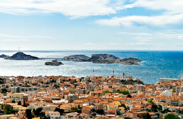 Marseille megtekintése — Stock Fotó