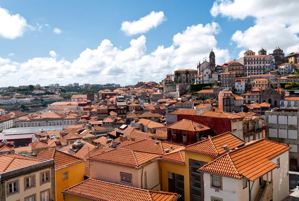 Tile roofs of Porto, Portugal — Stock Photo, Image