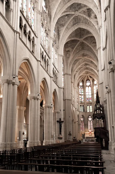 Innenraum der l 'eglise des reformes in marseille — Stockfoto