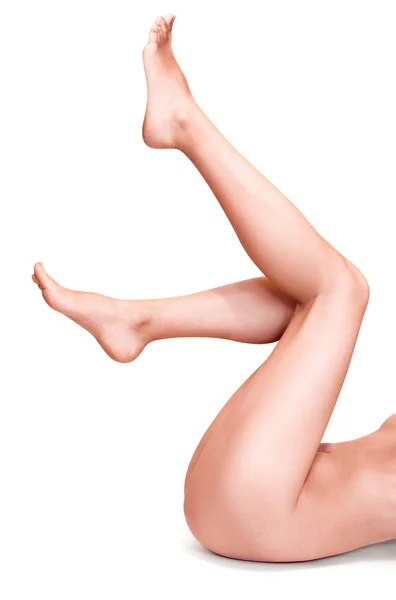 Legs of naked woman — Stock Photo, Image
