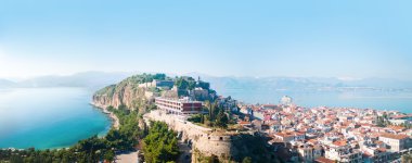 nafplion ve bourtzi kale şehir