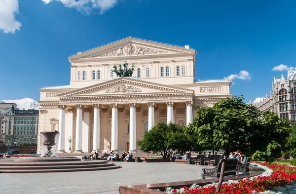 Teatro bolshoi — Fotografia de Stock