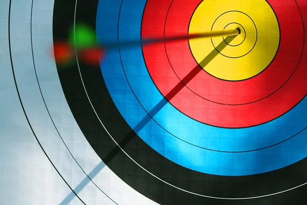 Bull 's eye (archery ) — стоковое фото