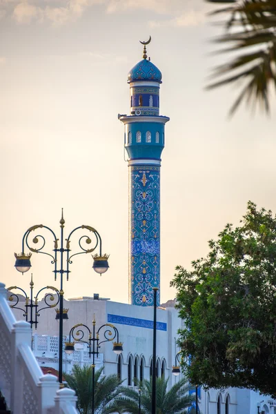 Moskee in centrum van muscat — Stockfoto