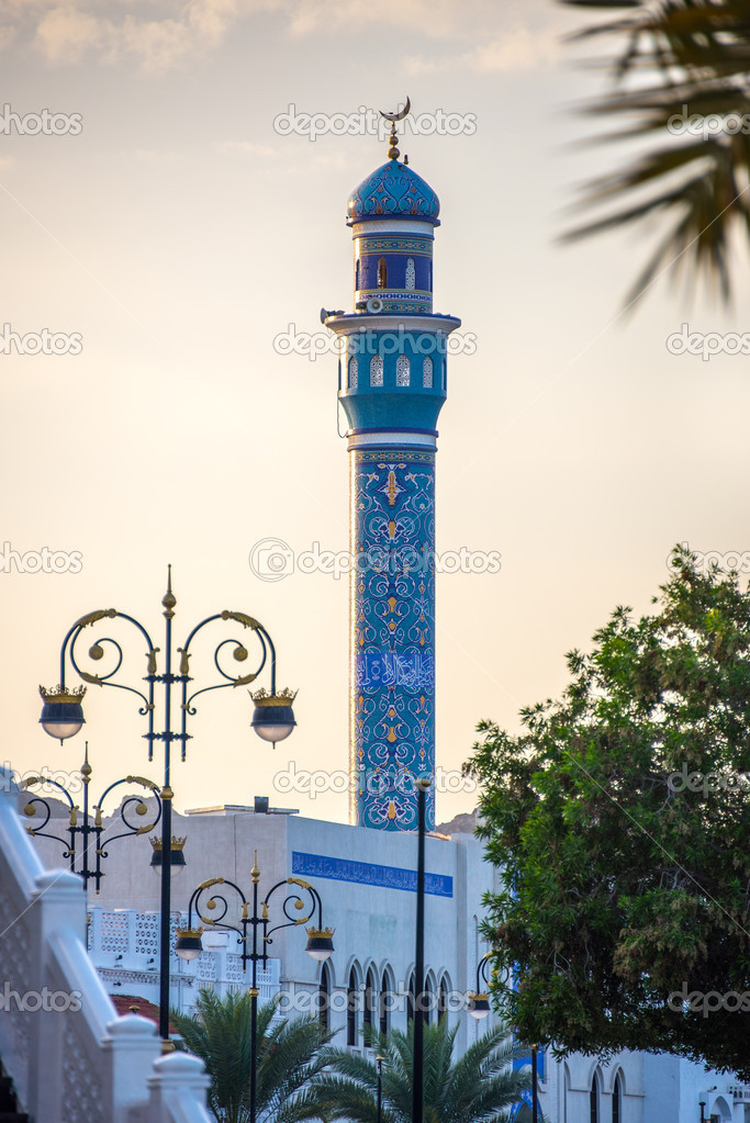 Mosque in centre of Muscat