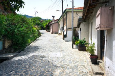 geleneksel Kıbrıs Köyü kakopetria