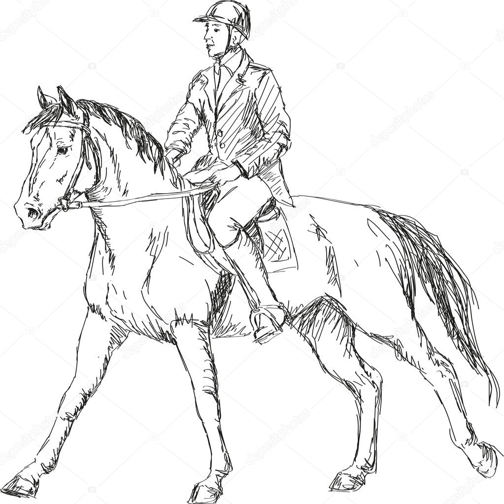 Horse riding