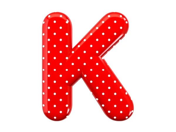 Alphabet K — Stock Photo, Image