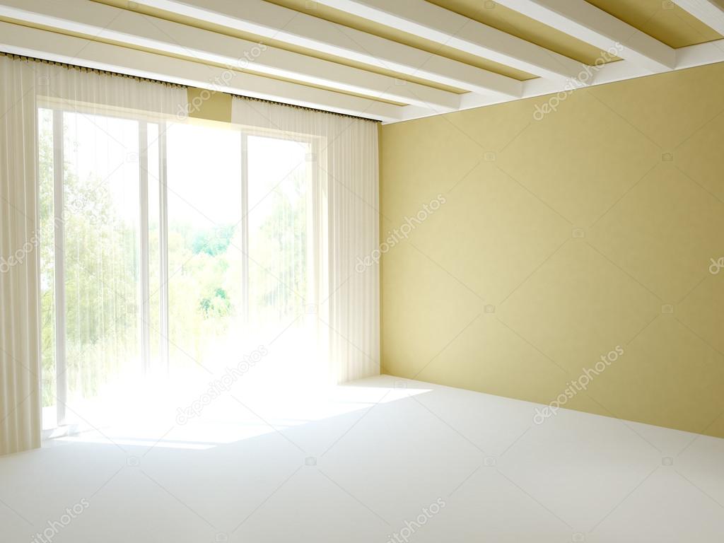 Room with balcony door