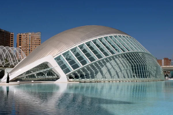 Principe Felipe Science Museum Valencia Spain — Fotografia de Stock