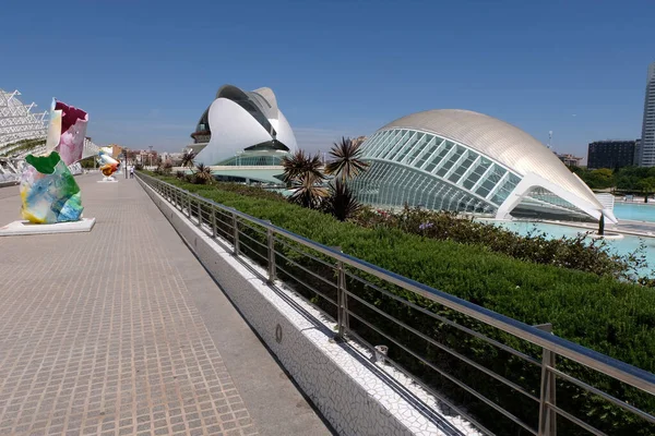 City Arts Sciences Valencia Spain — Fotografia de Stock