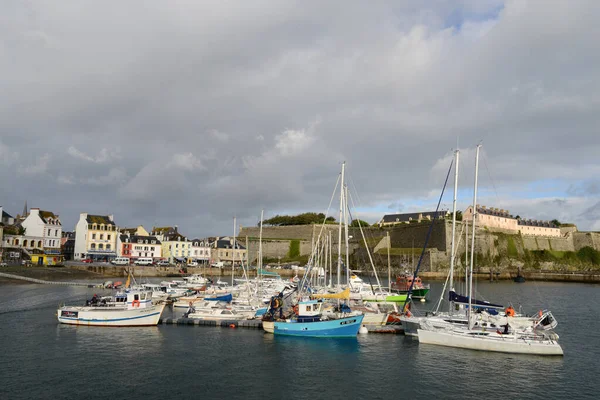 Poulains Lighthouse Belle Ile Mer — Stockfoto