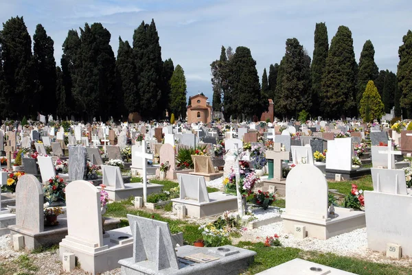 Graves San Michele Cemetery Venice — Stock Photo, Image