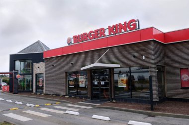 Vannes, Brittany 'deki Burger King Restoranı 