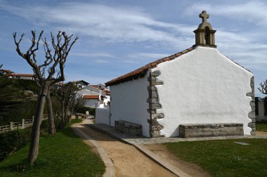 Pireneler ve Atlantikler 'deki Bidart' taki Sainte Madeleine Şapeli 