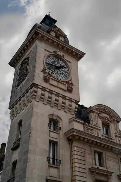 Bayonne Sncf Station Klok Pyreneeën Atlantiques — Stockfoto