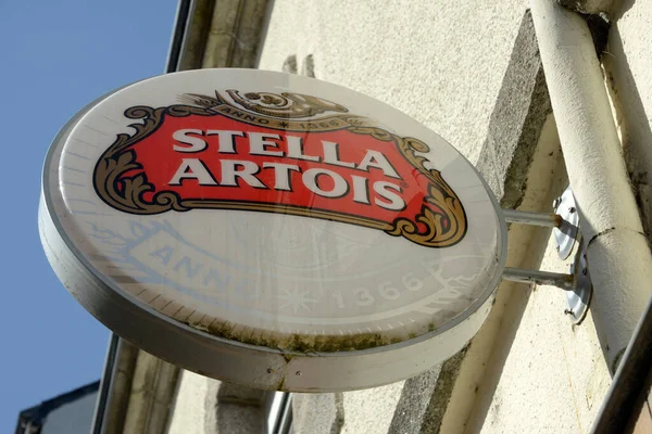 Пивная Табличка Стелла Артуа — стоковое фото