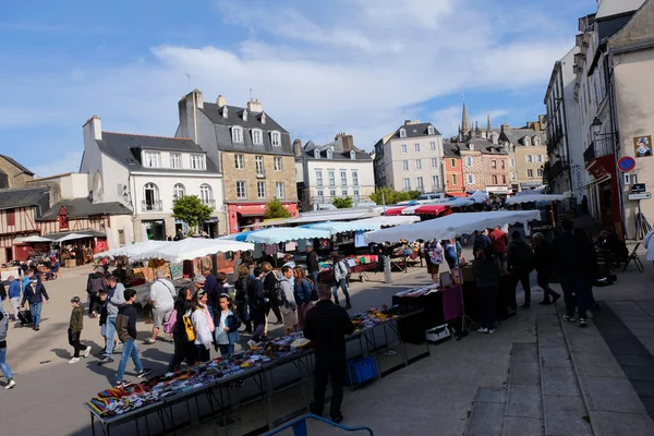 Markt Van Vannes Des Lices — Stockfoto