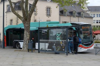 Vannes Conurbation, Brittany 'den Kiceo otobüsü