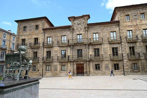 Palacio Camposagrado Ciudad Aviles España — Foto de Stock