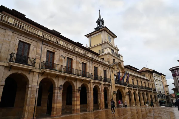 Ayuntamiento Oviedo Lugar Constitución España — Foto de Stock