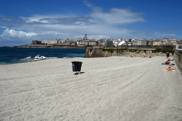 Reinigung Des Strandes Von Orzan Tag Nach Dem Fest Des — Stockfoto