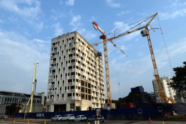 Vannes, Brittany 'deki eski Sosyal Güvenlik binasının rehabilitasyon merkezi. 