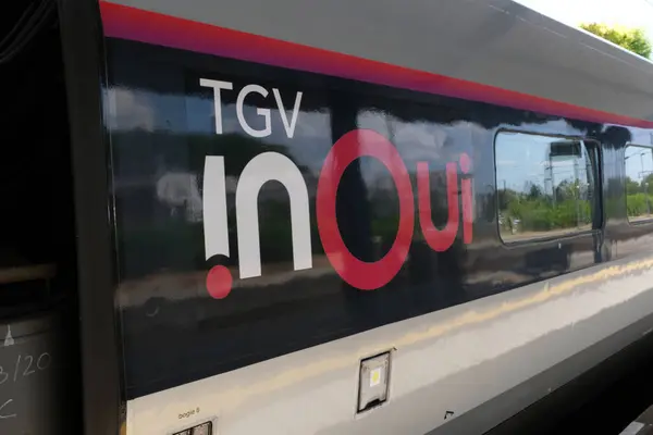 Tgv Inoui Vannes Train Station Brittany — Stockfoto