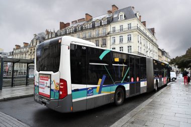 Rennes Metropol toplu taşıma otobüsü