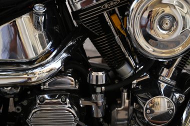 Harley Davidson motorunun ayrıntıları