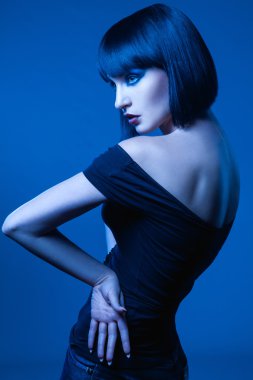 Studio genç şirin esmer