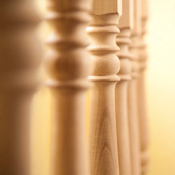 Balustrade dans une rangée — Photo