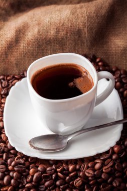 kaşık ve kahve Kupası