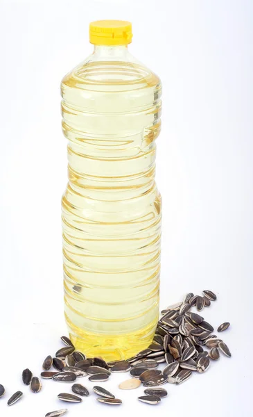 Sunflower seeds oil — Stock Photo, Image