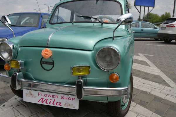 Legendary Car Supermini Zastava 750 Fiat 600 Which Produced 1955 — ストック写真