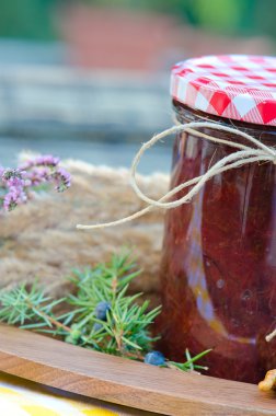 ev yapımı Ahududu reçeli