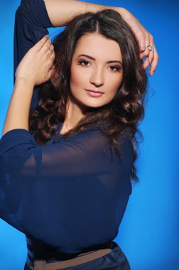 Abiye portre güzel kadın
