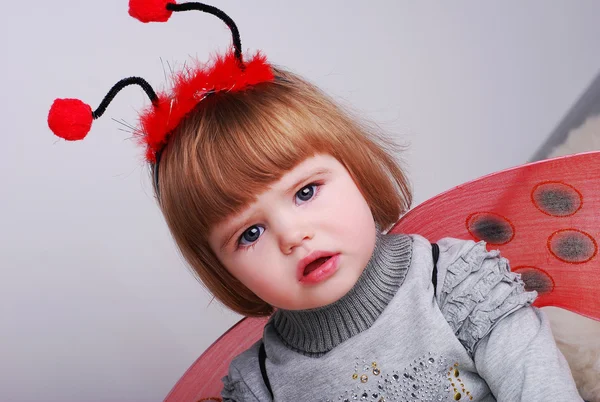 Little baby ladybug — Stock Photo, Image